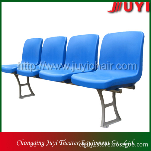 BLM-2717 factory price fixed seating stadium chair matel leg chair sports seat PP plastic material